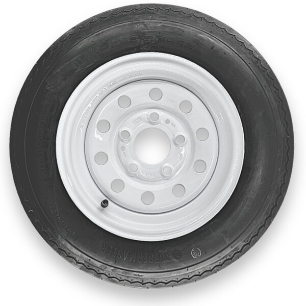 Rubbermaster - Steel Master Rubbermaster 5.30-12 4 Ply Highway Rib Tire and 5 on 4.5 Modular Wheel Assembly 599425 - main